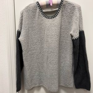 Open back sweater size medium